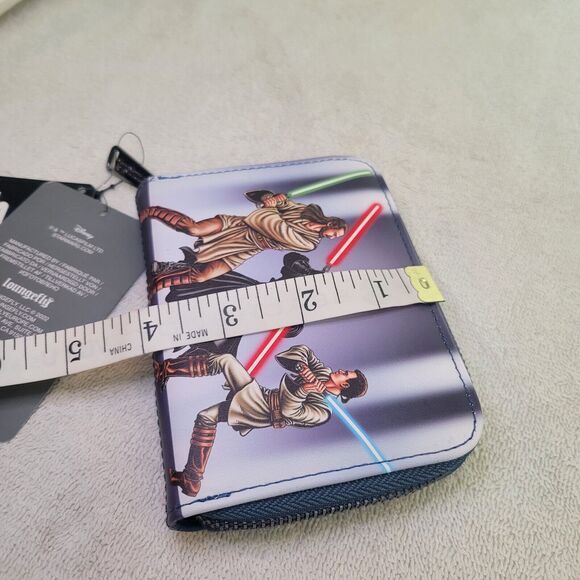 Loungefly Star Wars Darth Maul Villains Wallet Exclusive Glow In the Dark NWT - Picture 6 of 7